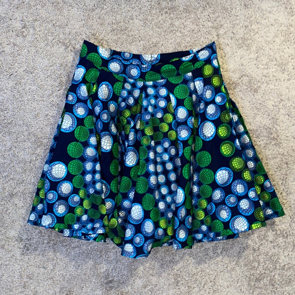 Francis and Benedict, multi-color knee length skirt